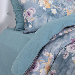 Постельное белье Далия (велюр) Семейный/Пододеяльник (молния): 2 шт. - 215*145; Простыня: 1 шт. - 260*240; Наволочка (с кантом): 2 шт. - 70*70; Наволочка (с кантом): 2 шт. - 50*70; Велюр - Арт элегант фото 4