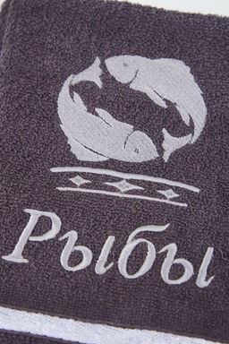 14418/10 Знаки зодиака полотенце махровое плотность 350гр