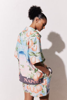 Pantalon corto estampado sin cierre - H&m фото 3