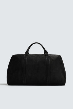 LEATHER TRAVEL BAG LIMITED EDITION - Zara фото 3