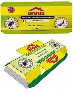 Клеевая ловушка для тараканов и муравьев Argus