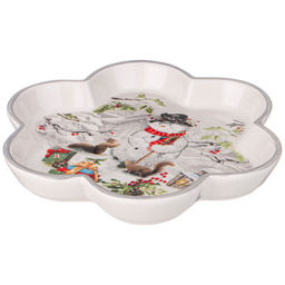 ТАРЕЛКА AGNESS С НОВЫМ ГОДОМ! ФИГУРНАЯ 20*2,5 СМ  фото 3