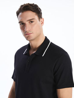 Polo Yaka Penye Erkek Ti??rt