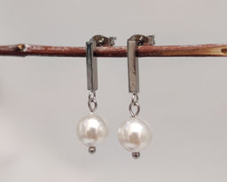 Серьги из стали