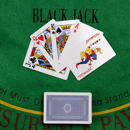 Карты игральные бумажные Gold Coast, 55 шт, 260 г/м2, синие, 5.7 х 8.7 см - Simaland фото 3