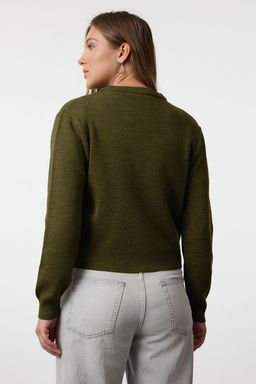 TRENDYOLMILLA Mavi Basic H?rka-Bluz Triko H?rka TWOAW25HI00216 фото 5