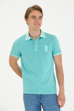 Мужская мятная базовая футболка - U.s. polo assn фото 15