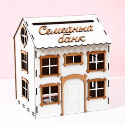 Свадебный домик на свадьбу «Семейный банк», 24×34.4×19 см