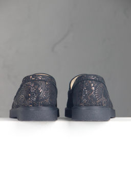 Лоферы лоферы EDART 170.2699bl. Черный грация  фото 14