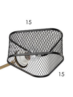 Люстра N5254/6, 6×40 Вт, E27, цвет чёрный, медный