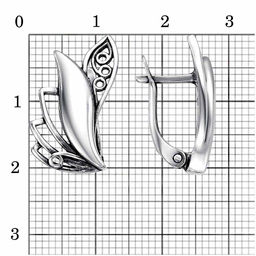 СЕРЬГИ 33015118 - Красная пресня фото 2