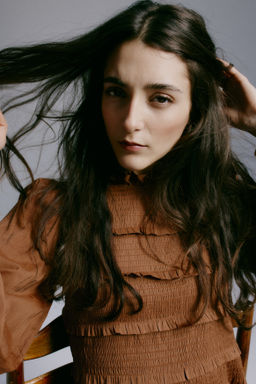 Top con cuerpo nido de abeja - H&m фото 3