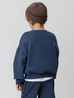 КР 302796/синий космос к616 джемпер (свитшот) для мал