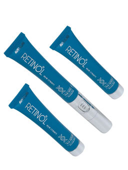 AVELIUM Крем для кожи вокруг глаз с ретинолом / Retinol Eye Cream Time Return Wrinkle Care, 15 мл x 3 шт.