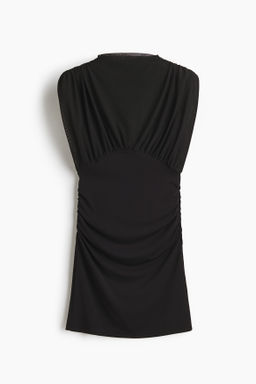 Minivestido drapeado