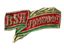 Значок рекламный BSA FORWARD