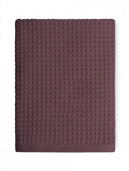 Полотенце для тела 70x140 марсала вафельное полотно