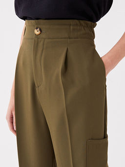 Kad?n Havu? Kesim D?z Pantolon