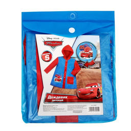 Дождевик детский, размер S, 92-98 см, Тачки - Disney фото 7