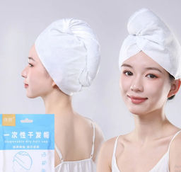 Супер впитывающее Полотенце для волос, Нетканое волокно, 25x65 см, 1 шт