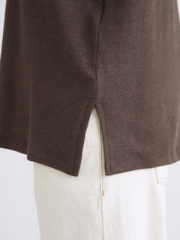 Bisiklet Yaka Kad?n Ti??rt