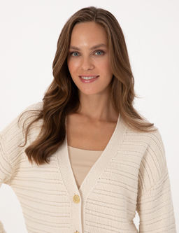 Ekru Comfort Fit Triko H_rka - Pierre cardin фото 2
