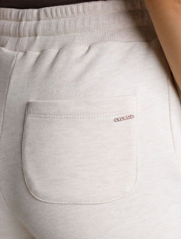 D44.089 Брюки женские бежевый меланж