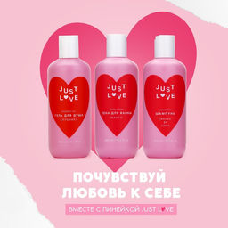 Пена для ванны Just love, 300 мл, аромат манго, Чистое счастье  фото 3