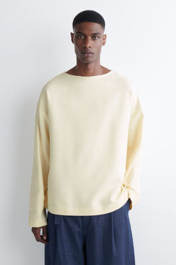 SUDADERA OVERSIZE DE CUELLO BARCO - H&m фото 2