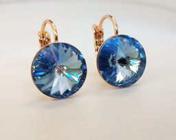 Серьги с кристаллами Swarovski