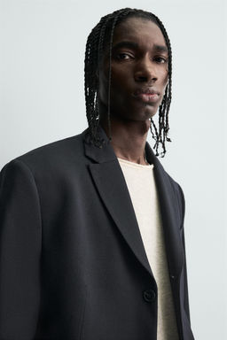 WOOL BLEND SUIT BLAZER - Zara фото 5