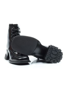 01-CYY11-1 BLACK Ботинки демисезонные женские (натуральная кожа, байка) - Фабричный китай фото 18