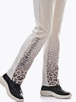 Брюки из тонкого футера  комбинированные с плащевкой . - А+б коллекция фото 31