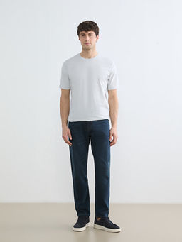 Bisiklet Yaka Penye Erkek Ti??rt