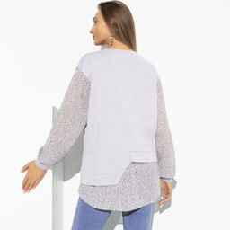 Свитшот Прикасаясь к чуду (грэй) - Charutti фото 5