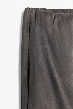 SATIN BALLOON TROUSERS