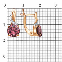 СЕРЬГИ 33814949Д16 - Красная пресня фото 2