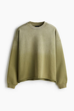 Sudadera efecto lavado Oversized Fit