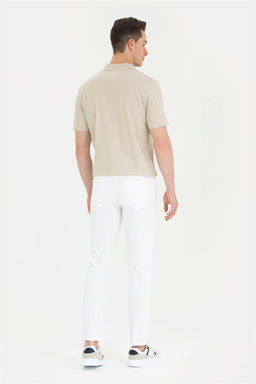 U. S. Polo Assn / Мужские белые брюки из плотной ткани - U.s. polo assn фото 4
