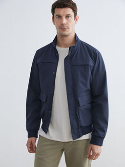 Standart Kal?p Dik Yaka Erkek Mont