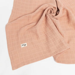 Полотенце муслиновое LoveLife, 50*90 см, пудровый, 100% хл, 3-сл, 180 гр/м2  фото 4