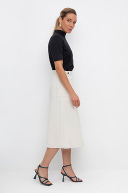 ЕВТ 7027/светлый беж юбка жен