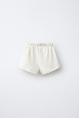 CONJUNTO SUDADERA Y BERMUDA TEXTO / Crudo - Zara фото 5