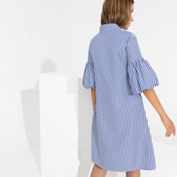 Платье Убежим от папарацци (блю, с поясом) - Charutti фото 5