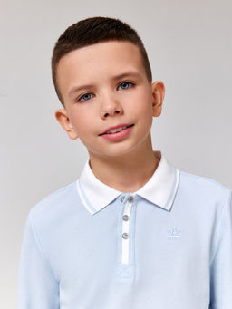 ACOOLA / Сорочка-поло верхняя для мальчиков Declan светло-голубой