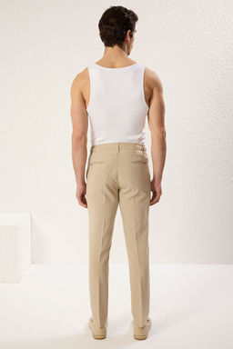 TRENDYOL MAN Siyah Slim Fit Beli Baglama Detayl? Lastikli Kumas Dokuma Pantolon TMNAW25PL00027 - Trendyolmilla фото 6