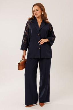 Костюм Kaloris 2233W-Р темно-синий  фото 4