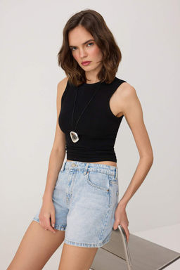 A__k Mavi Normal Bel City Boy Denim _ort TWOSS26SR00247