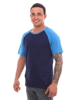 Горизонт футболка мужская, синий - Lovetex фото 2