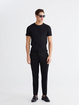 Bisiklet Yaka Penye Erkek Ti??rt